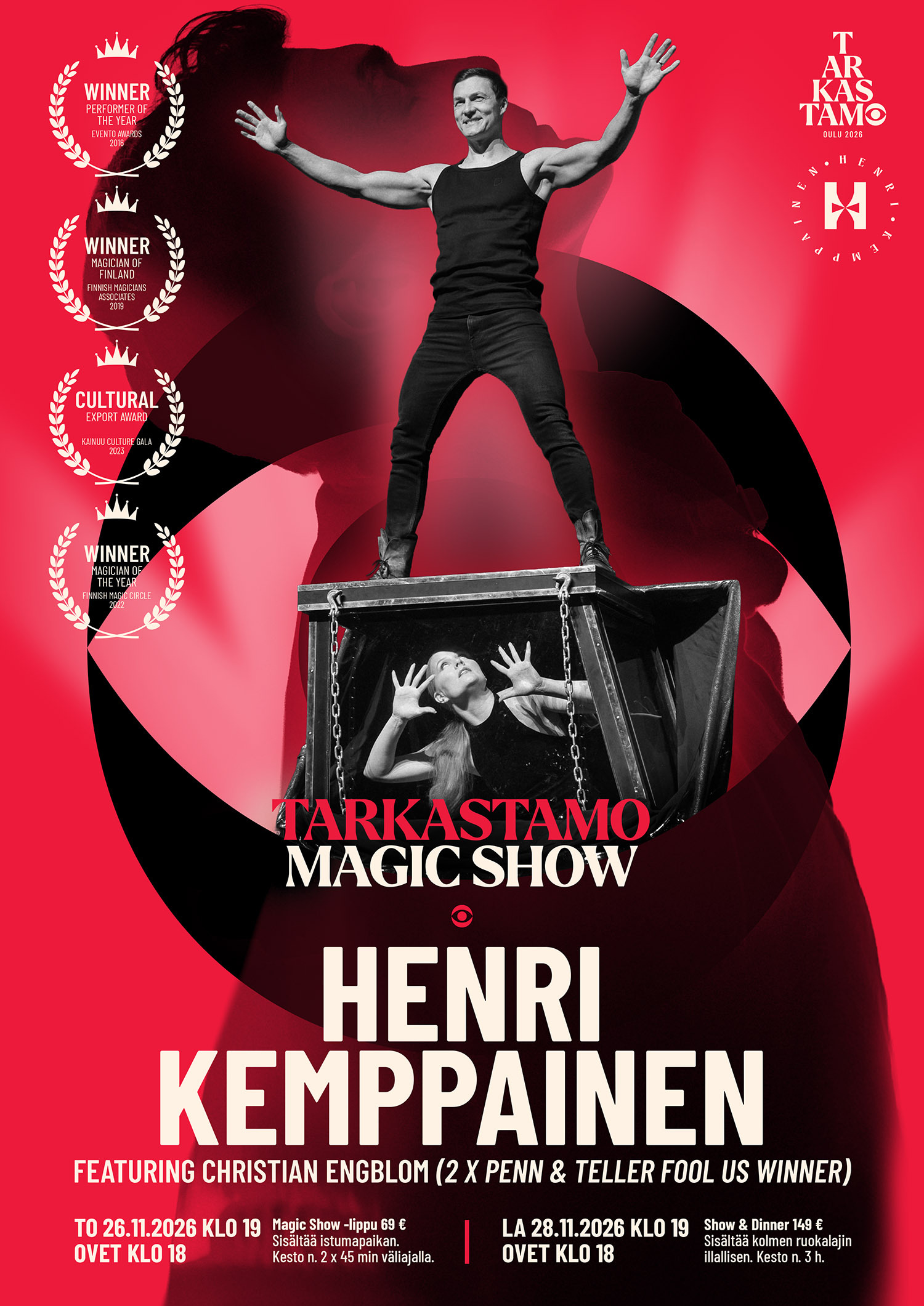 TARKASTAMO MAGIC SHOW 26.11.
